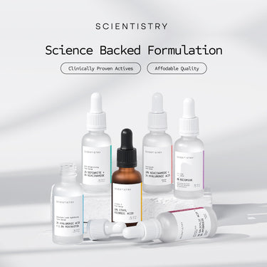 Scientistry Anti acne Face Serum with Encapsulated Niacinamide I Minimize pores, Clears Acne and Pimples I For Women & Men I Ideal for oily skin